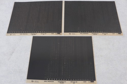Catalogo ricambi opel frontera - ricambi,