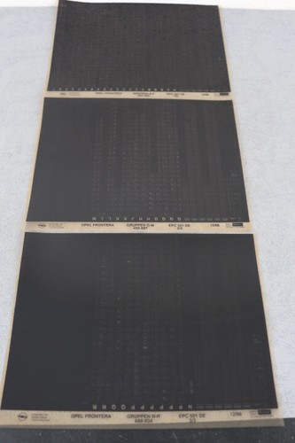 Catalogo ricambi opel frontera - catalogo,