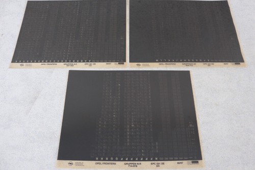 Catalogo ricambi opel frontera - ricambi,